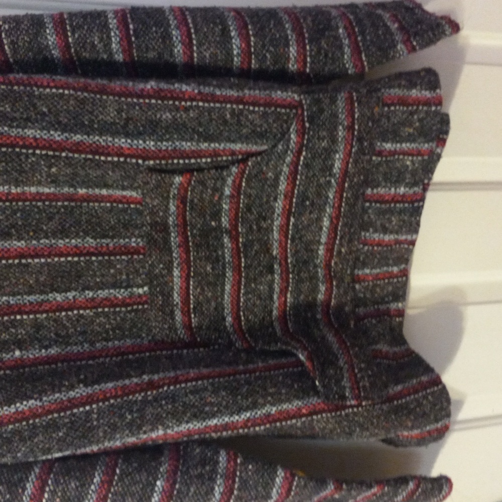 Men's Gray and Red Baja Hoodie - Picture 2 of 6
